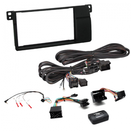 Installationspaket 2-DIN, BMW E46 med navigation i gruppen Bilstereo / Hvad passer i min bil / BMW / BMW 3-serie / BMW E46 1999-2006 / Udskift radioen BMW E46 1999-2006 hos BRL Electronics (SETE46PKT3)