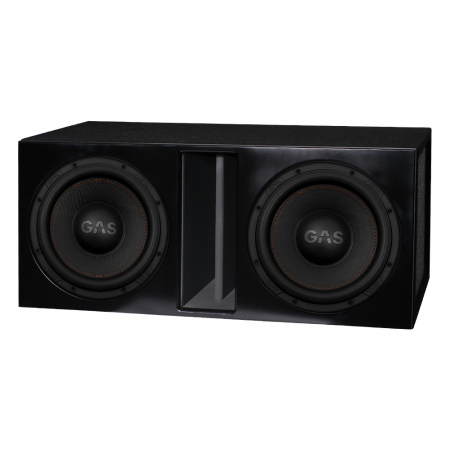 2-pak GAS MAX S1-12D1 i portet kasse i gruppen Bilstereo / Bas / Passiv subwoofer hos BRL Electronics (SETMAXS112D1PKT9)