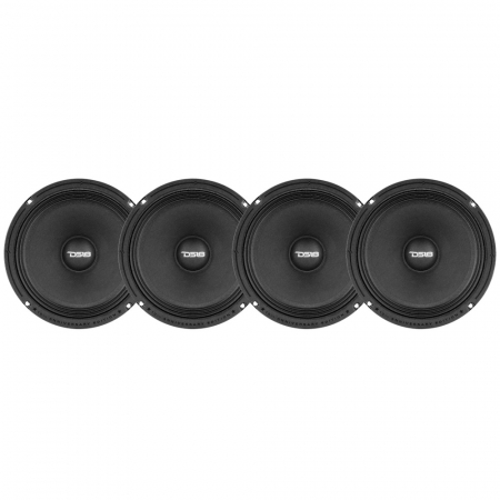 4-pack DS18 PRO-84XA, 8 tommer mellembas i gruppen Bilstereo / Bilhøjttalere / Bas-/Mellemtoner hos BRL Electronics (SETPRO84XAX4)