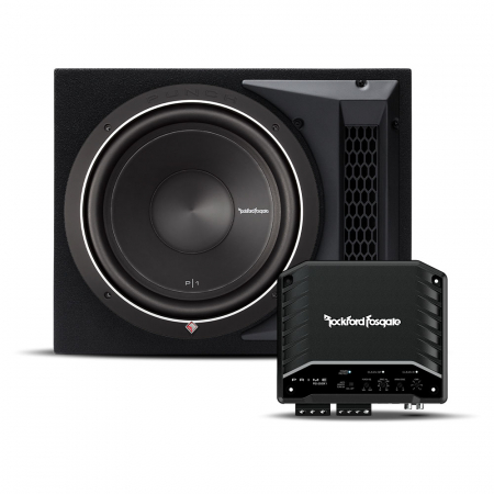 Rockford Fosgate P1-1X12 & R2-250X1, baspakke i gruppen Pakkeløsninger / Pakker til bilen / Baspakke hos BRL Electronics (SETR2250X1PKT2)