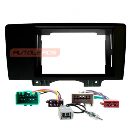 Installationspaket Volvo V70/S60 dubbel-DIN, svart i gruppen Bilstereo / Hvad passer i min bil / Volvo / Volvo XC70 / Volvo XC70 2000-2004 / Skifte stereo XC70 2000-2004 hos BRL Electronics (SETVOLVOPKT5)