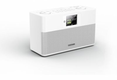 Kenwood CR-ST80DAB-W, vit kompakt radio med DAB+ & Bluetooth