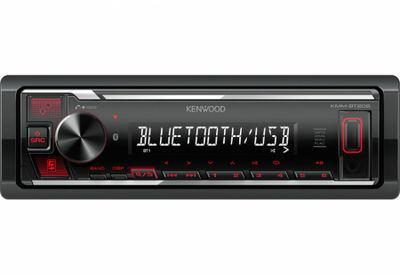 Kenwood KMM-BT209, bilstereo med Bluetooth, USB/AUX och kort chassi