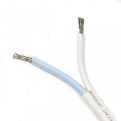 Supra Ply 2.0 vit högtalarkabel, lösmeter