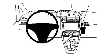 Brodit ProClip, Toyota Verso 09-19