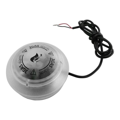 3GAS+ Round, gasalarm 12V/24V til autocamper, campingvogn og båd