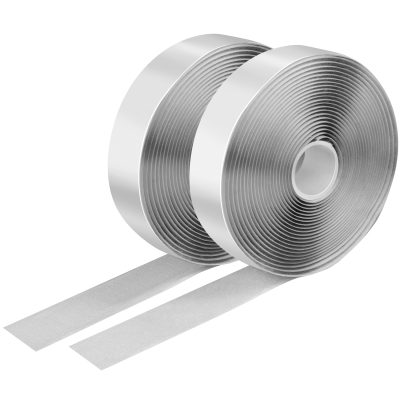 LogiLink selvklæbende velcrobånd 25 mm x 5 m, hvid