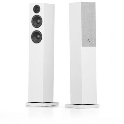 Audio Pro A38 aktiva golvhögtalare med wifi, vitt par