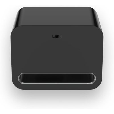 WiiM Sub Pro kompakt trådløs subwoofer, sort