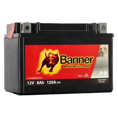 Banner Bike Bull AGM 508 12 / YTX9-BS 12V 8Ah