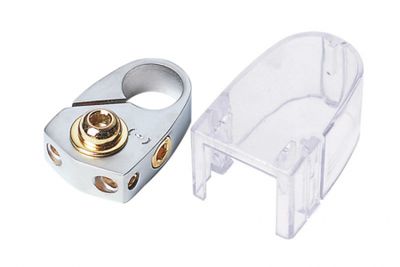 ACV Batteripolsko minus, skruvanslutning + 2x10mm²