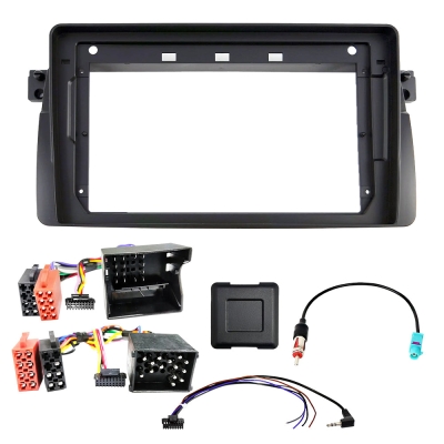 Auto-Connect installationskit til 9-tommers bilstereo, BMW 3-serie E46 1998-2007