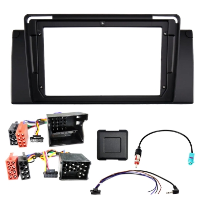 Auto-Connect installationskit til 9-tommers bilstereo, BMW X5 E53 2000-2007