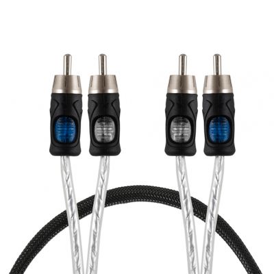 Auto-Connect 2-kanals lavniveau kabel 1 meter, Level 3