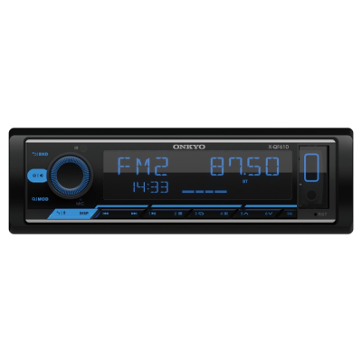 Onkyo X-QF610, Bluetooth-bilstereo med 2 par lavniveauudgange