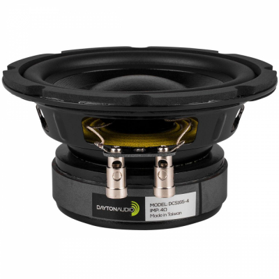 Dayton Audio DCS165-4, 6.5tums baselement