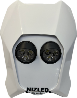 Dobbeltlys koldhvid 70W Triumph 2024-, hvid, 2xE306k NIZLED