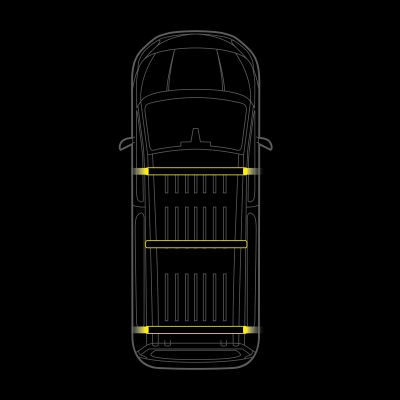 Strands Cruise Light C-Rack, Fiat Scudo 2020-