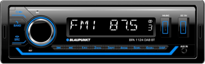 Blaupunkt BPA 1124 DAB BT, bilstereo med Bluetooth, DAB & 3 par lavniveau