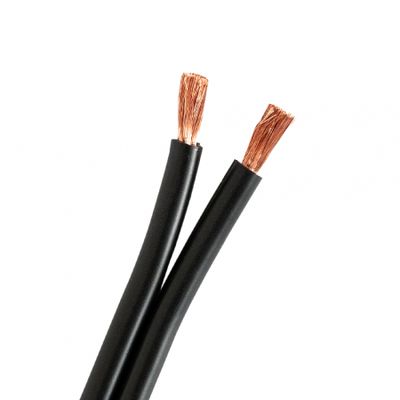 Proson Arctic 2x4.0 mm² sort højtalerkabel, løbende meter