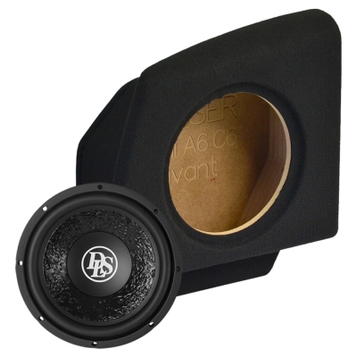 Basboks med DLS PE10.D2 til Audi A6 Avant 2005-2011