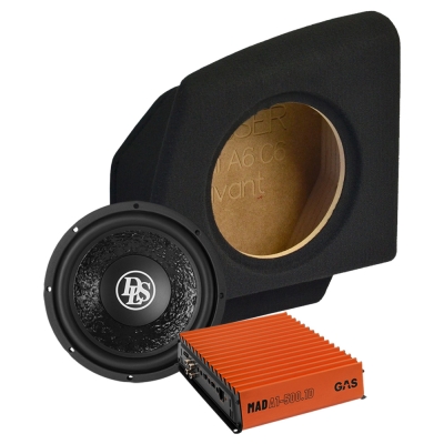 Baspakke med DLS PE10.D2 til Audi A6 Avant 2005-2011