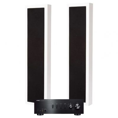 Yamaha A-S501 MK II & 2-pack DLS Flatbox XXL, stereopaket