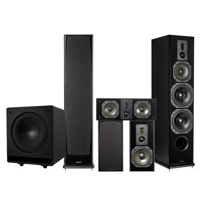 Dynavoice Definition DF-8II 5.1 højttalersæt med CSB-V12, sort