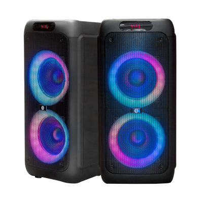 2-pak Arcsound HAZE (gen.2), festhøjttaler med trådløs mikrofon og Bluetooth