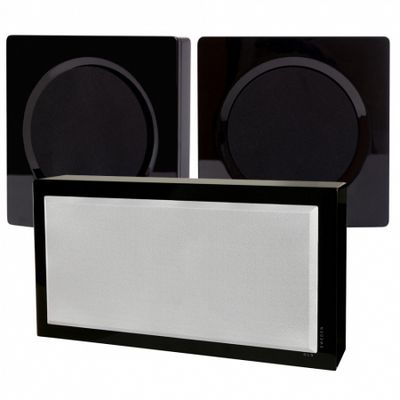 DLS Flatbox D-One & Flatsub Stereo One 2.1, On-Wall klaversort