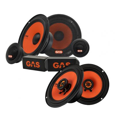 GAS MAD K1/X1, front- og baghøjttalere