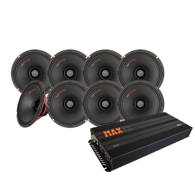 8-pack GAS MAD PM3-84N med MAX A2-150.4, SPL-pakke