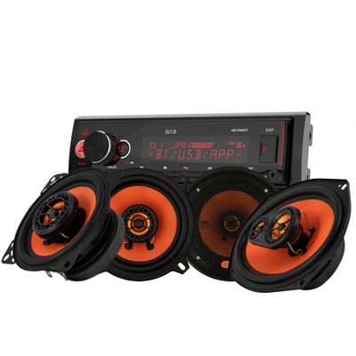 GAS MAX M140-BTX & GAS MAD X1-højttalere, bilstereopakke