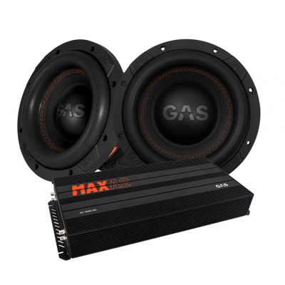 2-pak GAS MAX S1-8D1 & MAX A2-1500.1D, baspakke