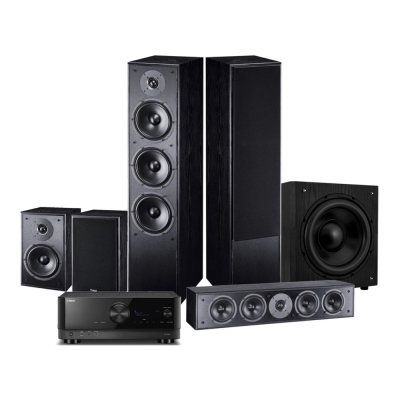 Magnat Monitor 5.1 hjemmebiopakke med Yamaha RX-V6A