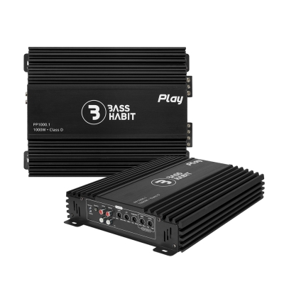 2-pak Bass Habit Play Power 1000.1 (gen. 2), monoblok