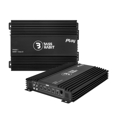 2-pack Bass Habit Play Power 600.1 (gen. 2), monoblok