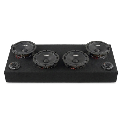 4 stk DS18 PRO-GM8.4 i raggarplanke med MAD PT2-254 horndiskanter