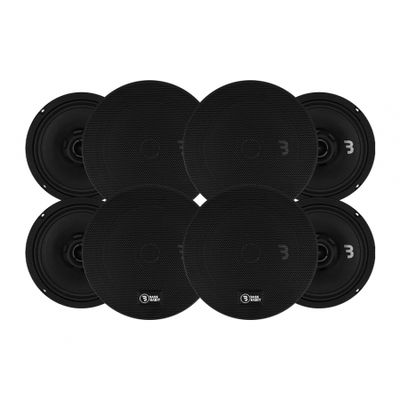 8-pak Bass Habit SPL Elite SE200CX, 8 tommers koaksialhøjttalere