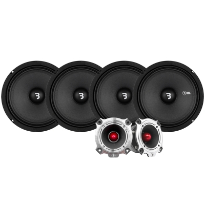 4-pack Bass Habit SP165M med SP25HT, SPL-pakke