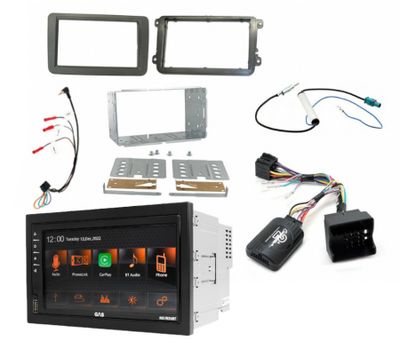 Installationssæt Volkswagen 2-DIN & GAS MAX MV240-BT