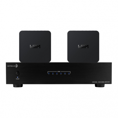 Dayton Audio MA1240 med 2 stykker WiiM Pro